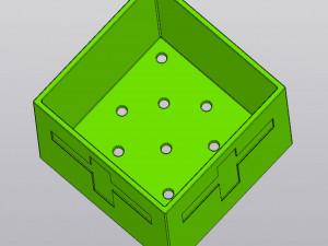 Planter Plant Lady Scrabble tile 3D Print Model