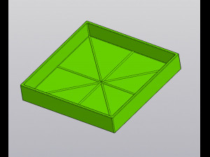 Planter Plant Lady Scrabble tile 3D Print Model