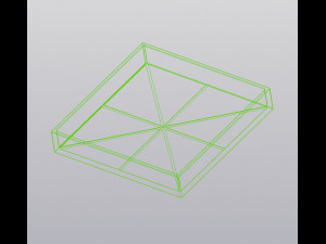 Planter Plant Lady Scrabble tile 3D Print Model
