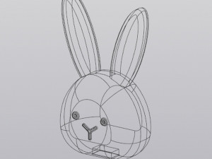 Rabbit Planter Bouquet decoration 3D 프린트 모델