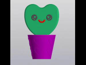 호야 케리 발렌타인 데이 선물 3D 프린트 모델