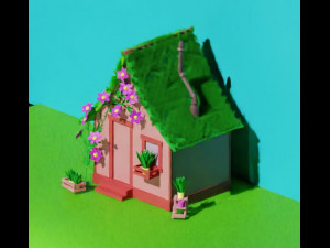 Forest house 3D 모델