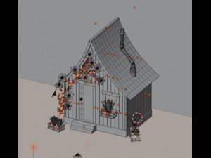 Forest house 3D 모델