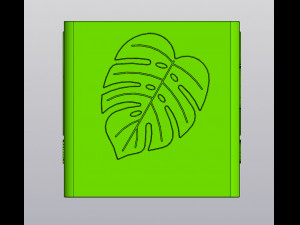 Planter I love monstera 3D Print Model
