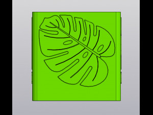 Planter I love monstera 3D Print Model