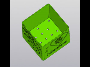 Planter I love monstera 3D Print Model