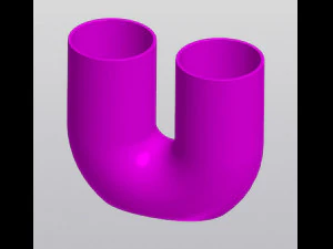 Planter Tube 3D Print Model