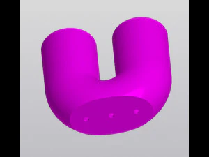 Planter Tube 3D Print Model