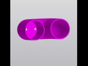 Planter Tube 3D Print Model
