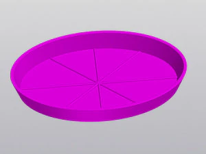 Planter Tube 3D Print Model