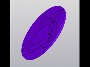 Cup coaster Hair Stylist 3D 打印模型