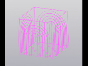 Multicolor Rainbow Planter 3D प्रिंट मॉडल