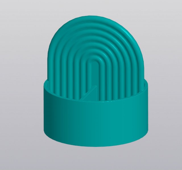 Rainbow round Pen holder Modello di stampa 3D .c4d .max .obj .3ds .fbx .stl .blend 