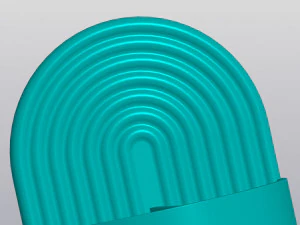 Rainbow round Pen holder 3D Print Model