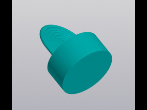 Rainbow round Pen holder Modello di stampa 3D