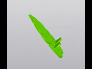 Phone Holder Monstera 3D Print Model