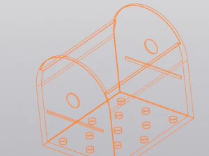 Fioriera con sole e nuvole Modello di stampa 3D