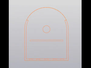 Fioriera con sole e nuvole Modello di stampa 3D