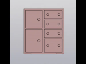 Planter Dresser 3D Print Model