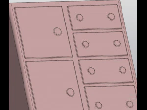 Planter Dresser 3D Print Model