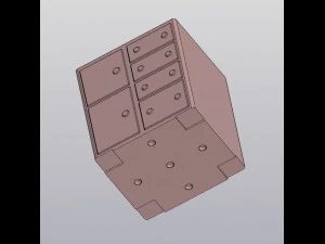 Planter Dresser 3D Print Model