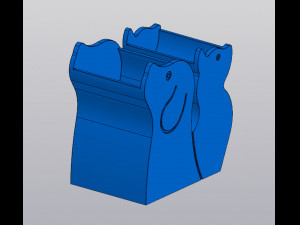 Vase Pen holder Pets Modello di stampa 3D