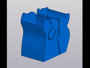 Vase Pen holder Pets 3D Print Model