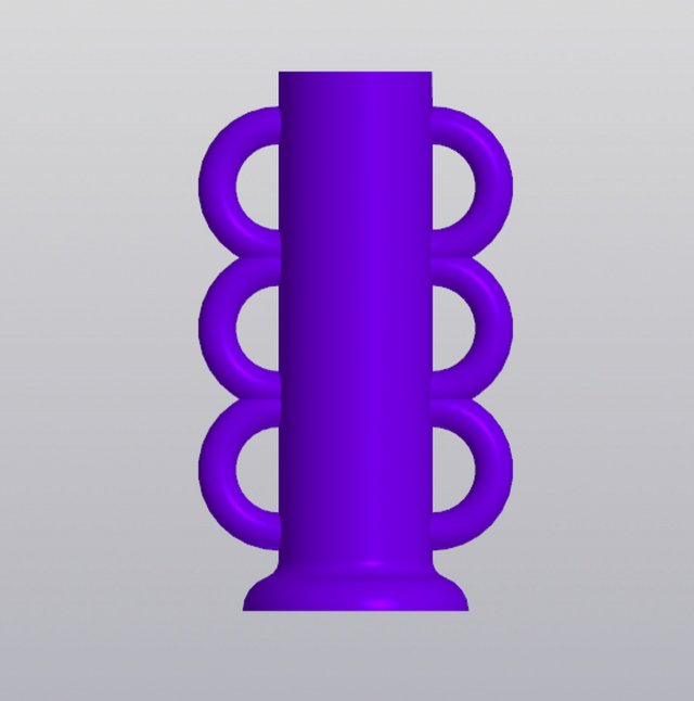 Eared vase Modelo de impresión 3D .c4d .max .obj .3ds .fbx .stl .blend 