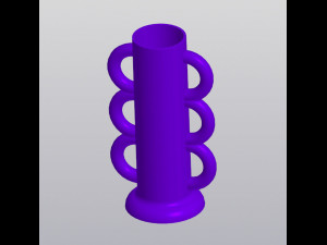 Eared vase Modelo de impresión 3D