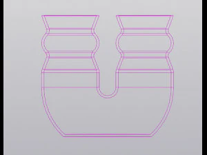 Vase Pen holder Geometric bodies 3D Print Model