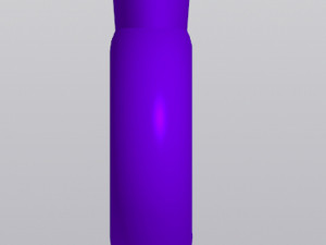 Bubble vase with peace sign Model do druku 3D