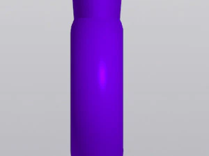 Bubble vase with peace sign 3D Print Model