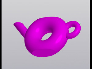 Bubble watering can Home decor Vase Modello di stampa 3D