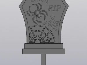 Decorazione per fioriera in lapide incrinata Modello di stampa 3D