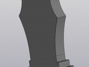Cracked gravestone Planter Decoration 3D 프린트 모델