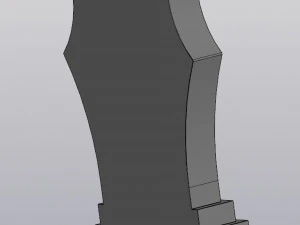 Cracked gravestone Planter Decoration 3D Print Model
