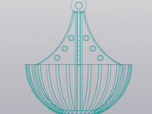 Hanging planter Holder for small things Modello di stampa 3D