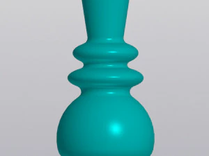 Vase &eacute;l&eacute;gant v2 Modèles 3D en vedette