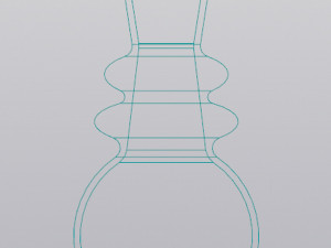 Elegant vase v2 Model do druku 3D