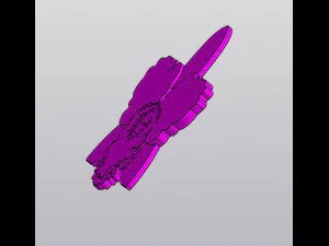Orchid Cup coaster 3D Print Model