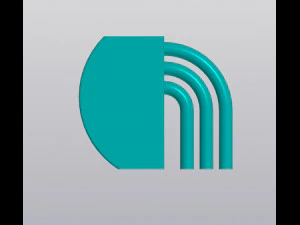 Porte-stylo vase demi-arc-en-ciel Modèles 3D en vedette