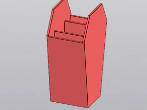 Coffin Pen holder 3D Print Model