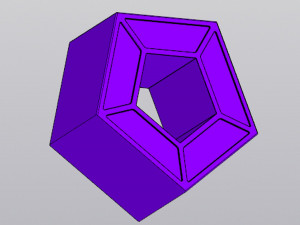 Pentanizer Organizer 3Dプリントモデル