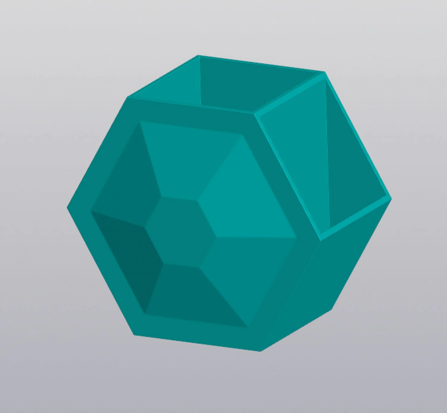 Sechseck-Organizer 3D Druckmodell .c4d .max .obj .3ds .fbx .stl .blend 