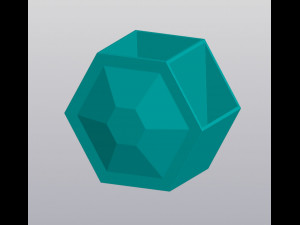 Hexagon Organizer Modello di stampa 3D