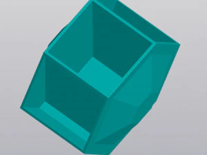 Sechseck-Organizer 3D Druckmodell