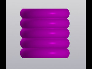 Round forms planter version 2 low radius easier print 3D Print Model