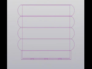 Round forms planter version 2 low radius easier print 3D Print Model