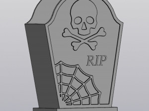 Tombstone Planter Modelo de impresión 3D