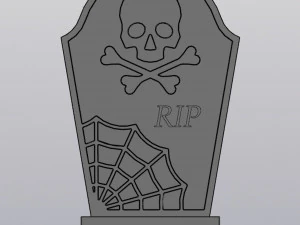 墓碑花槽 3D 打印模型